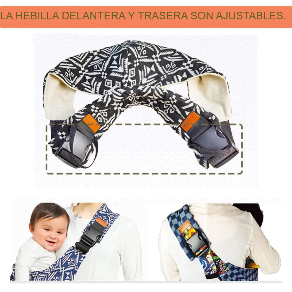BABY SLING: PORTABEBÉS TIPO BANDOLERA🔥👶