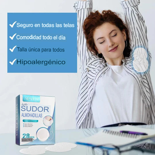 FRESHPAD: ALMOHADILLAS PARA EL SUDOR DE LAS AXILAS✅