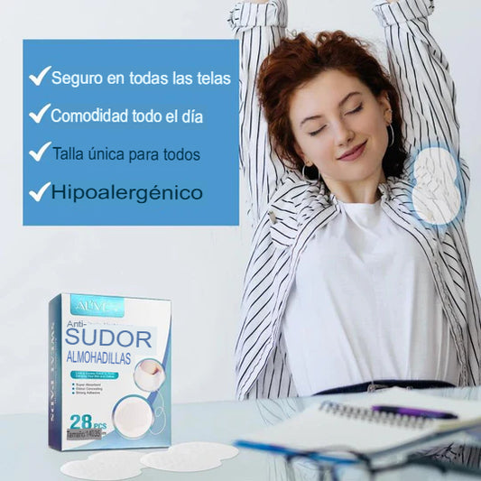 FRESHPAD: ALMOHADILLAS PARA EL SUDOR DE LAS AXILAS✅