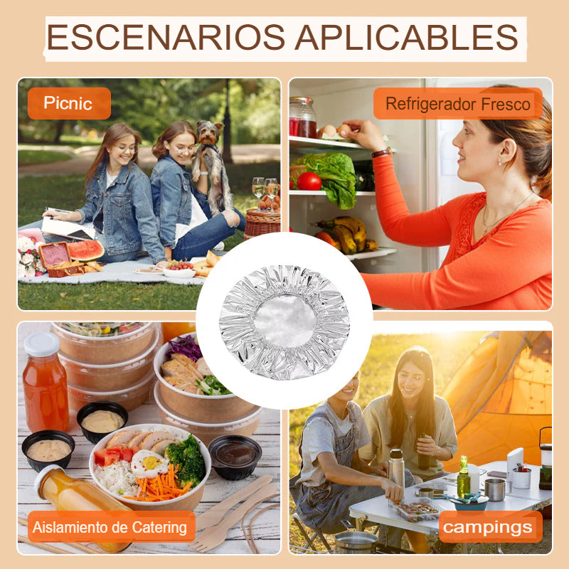 🥗 PACK ECO: KIT X 60 CUBIERTAS TÉRMICAS 🥗