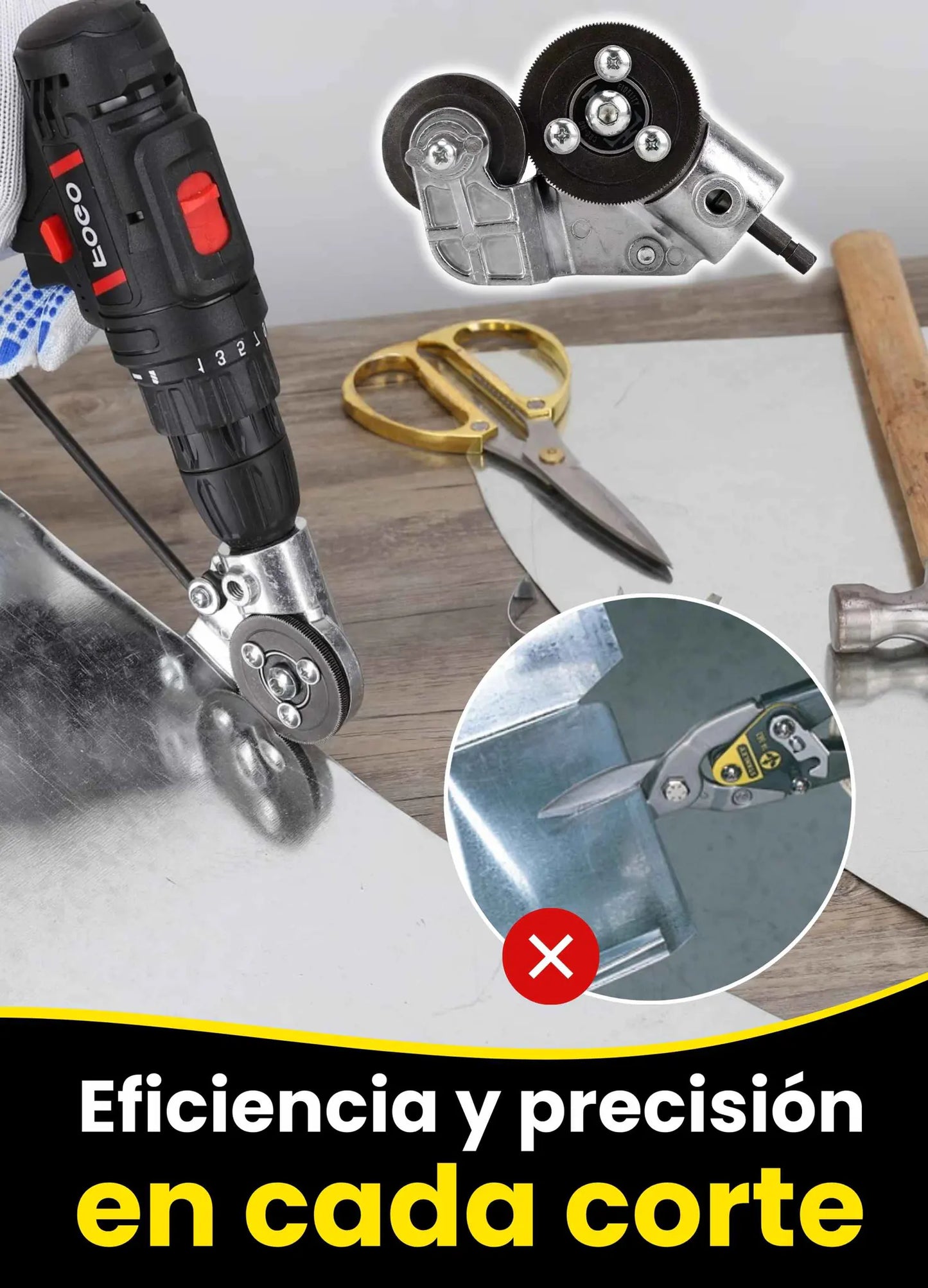 METALCUT: CORTADOR DE PLACAS METÁLICAS ⚙️✂️