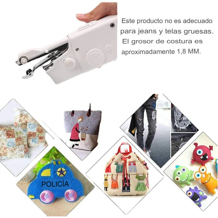 COSER PRO: MÁQUINA DE COSER MINI🧵🎒
