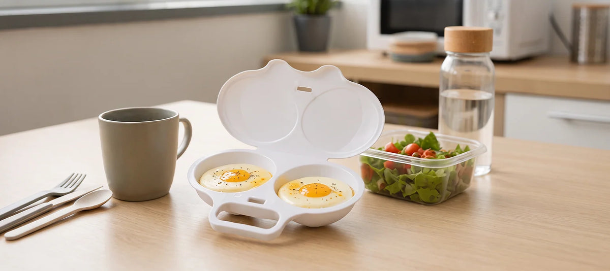 🍳 CACEROLA PARA HUEVOS EN MICROONDAS 🥚✨