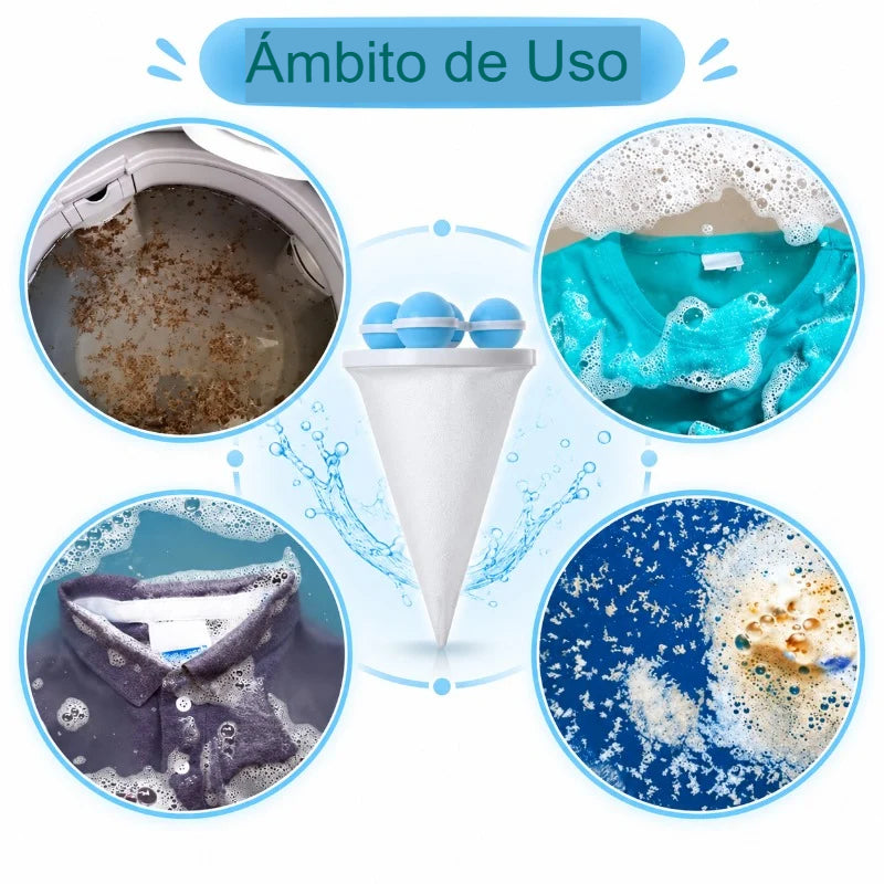 KIT X3 ATRAPA PELOS PARA LAVADORA 🧺🐾