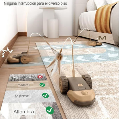 PET FUN: CARRITO INTERACTIVO PARA MASCOTAS🐶