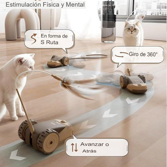PET FUN: CARRITO INTERACTIVO PARA MASCOTAS🐶