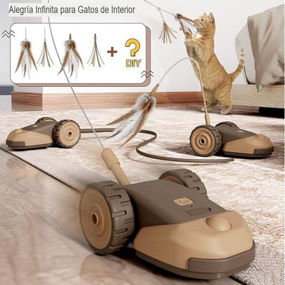 PET FUN: CARRITO INTERACTIVO PARA MASCOTAS🐶