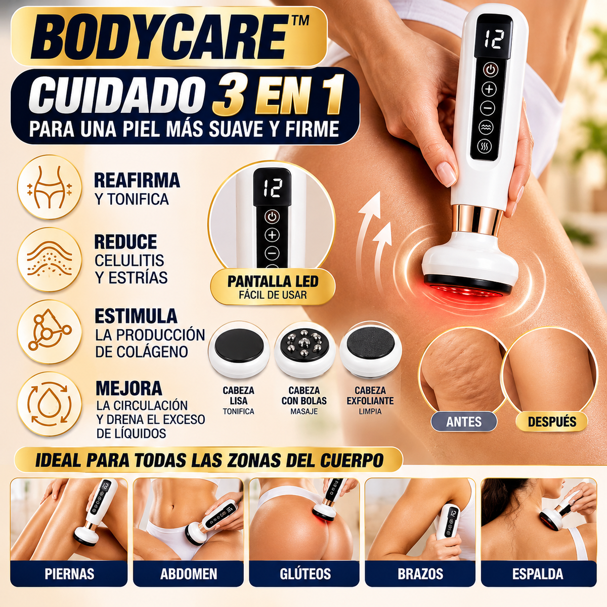 💖 BODYCARE™ | CUIDADO CORPORAL 3 EN 1 ✨