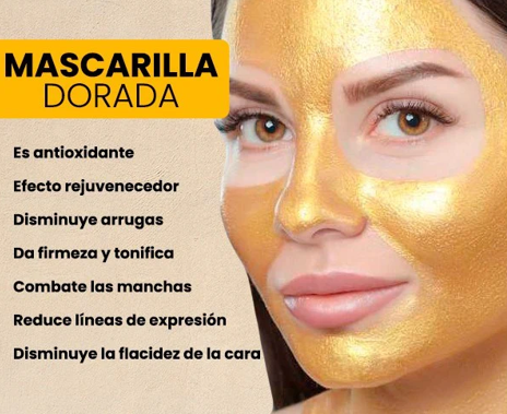 GOLDGLOW: MASCARILLA DE ORO