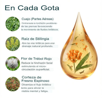 🌿 LYMPH-DETOX: GOTAS DE SOPORTE LINFÁTICO NATURAL 🌿