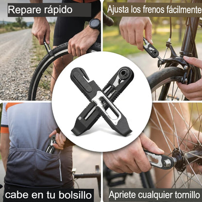 HERRAMIENTA TODO EN 1 PARA BICICLETA 🚴🛠️