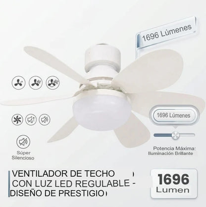 LÁMPARA VENTILADOR 2 EN 1 💡🌬️
