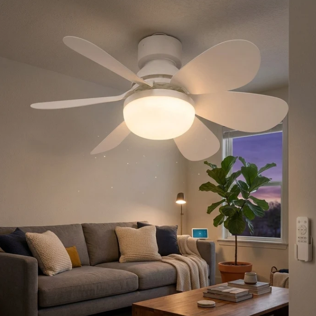 LÁMPARA VENTILADOR 2 EN 1 💡🌬️