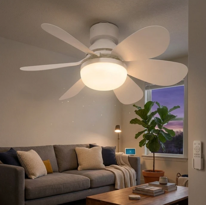 LÁMPARA VENTILADOR 2 EN 1 💡🌬️