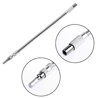 EXTENSIÓN FLEXIBLE PARA TALADRO 🔧✨