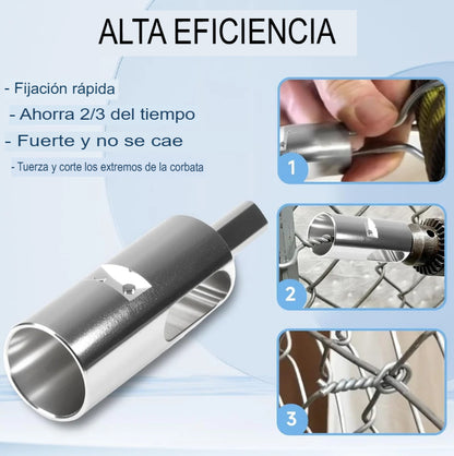 ENROLLADOR DE CABLE DE ACERO INOXIDABLE 🔩✨