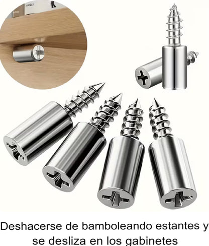 KIT X 50 TORNILLOS PARA MUEBLES 🔩✨