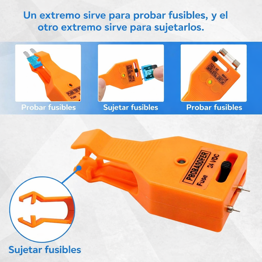 FUSE TESTER: PROBADOR DE FUSIBLES PROFESIONAL🔥⚡