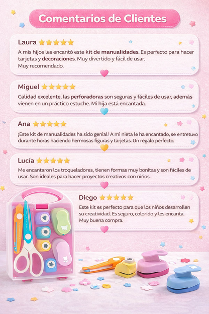 CREATIVIDADENPAPEL: KIT COMPLETO DE ARTE 🎨🌈