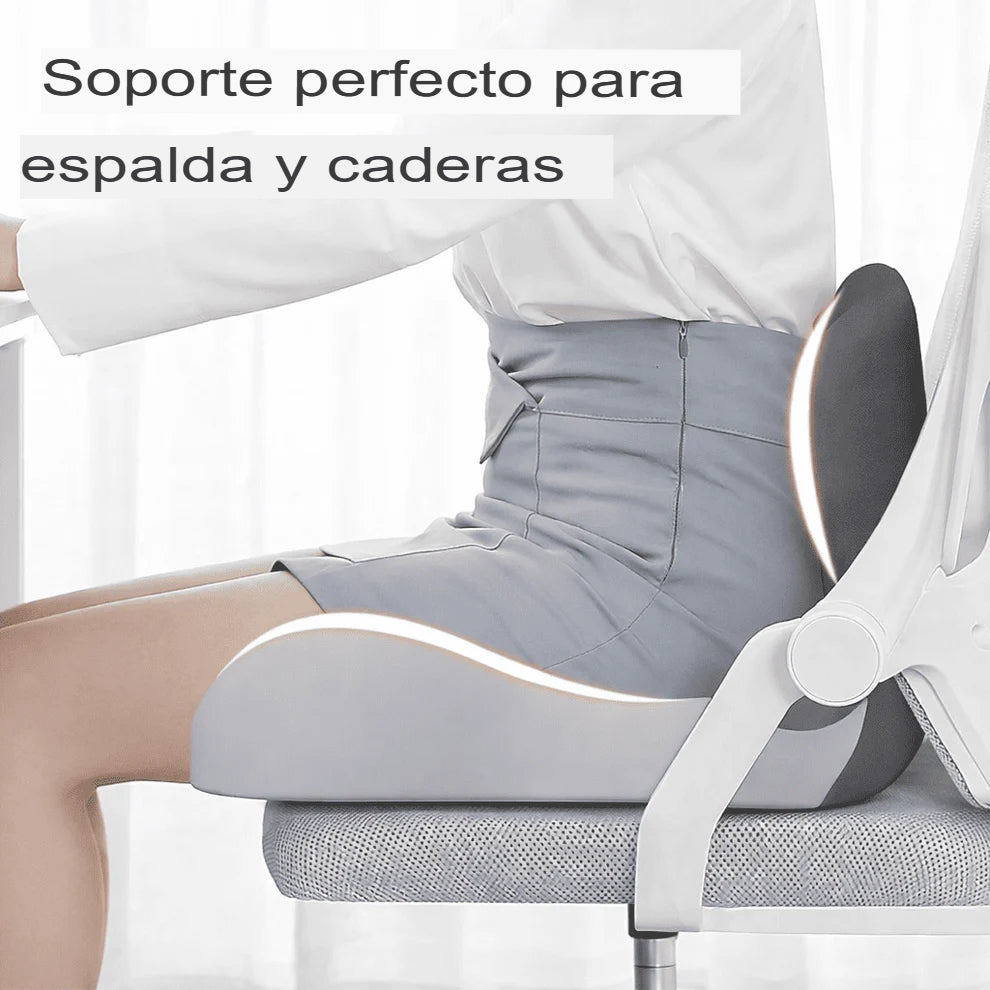 ALMOHADA ERGONÓMICA PARA EL COXIS 🪑💙
