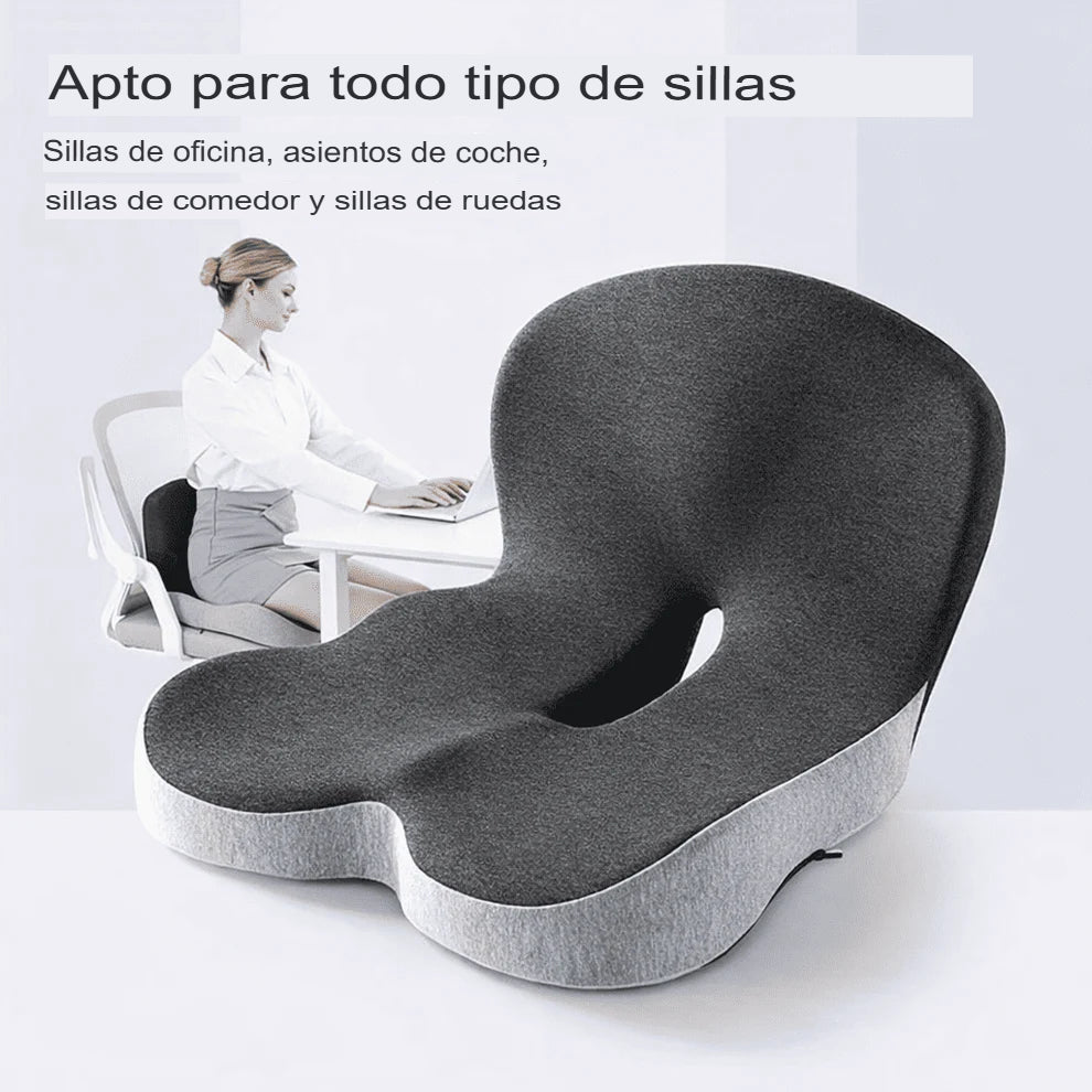 ALMOHADA ERGONÓMICA PARA EL COXIS 🪑💙