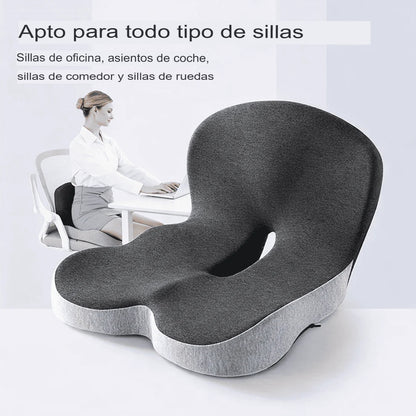 ALMOHADA ERGONÓMICA PARA EL COXIS 🪑💙