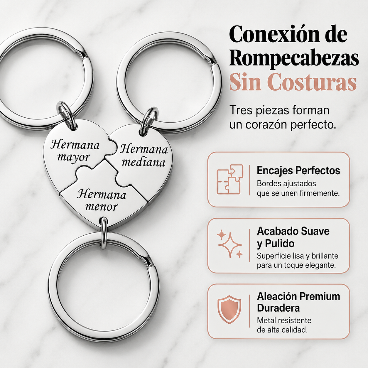 FAMILY LOVE: JUEGO DE LLAVEROS DE HERMANOS ✨🔑