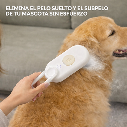 VAPOPET: CEPILLO A VAPOR PARA MASCOTAS 4 EN 1 🚿🐶