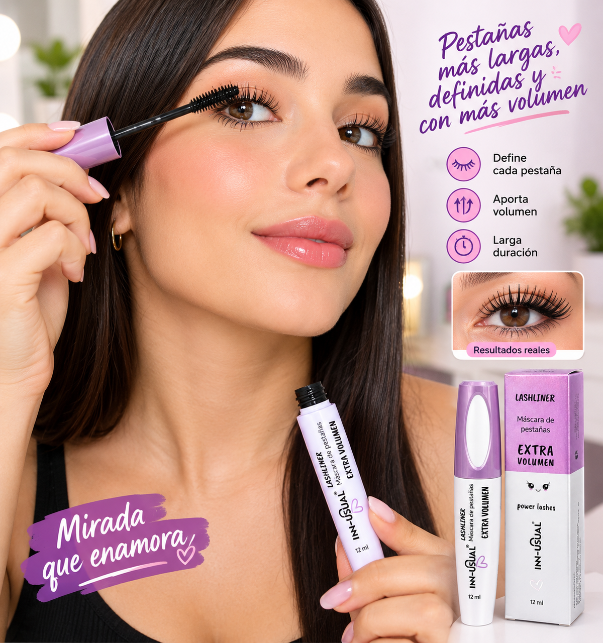 👁️🔥 PESTAÑINA EXTRA VOLUMEN 2x1 💄✨