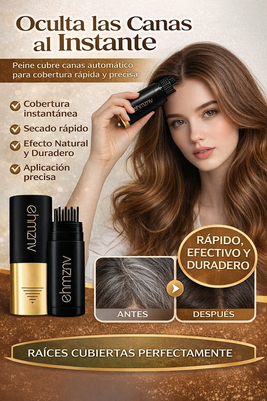 MAGIC HAIR: PROMO 2X1 CEPILLO CUBRE CANAS👩‍🦳