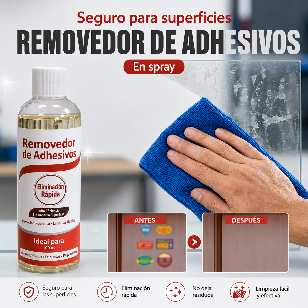 PROMO 2X1 SPRAY REMOVEDOR DE PEGA🔥🧽