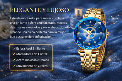 GOLD TIME 2X1: PAGA 1 LLEVA 2 – RELOJ DE LUJO💎🔥