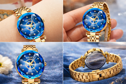 GOLD TIME 2X1: PAGA 1 LLEVA 2 – RELOJ DE LUJO💎🔥