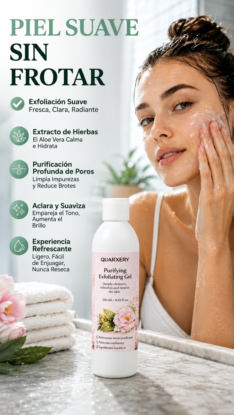 SKIN PEEL: PROMO 2X1 GEL EXFOLIANTE CON EXTRACTOS NATURALES💎✨