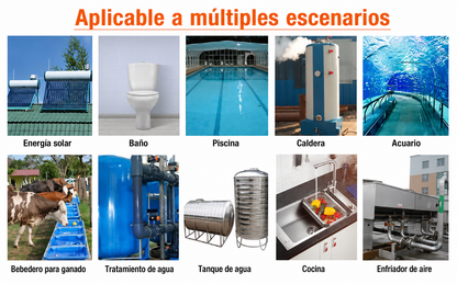 VÁLVULA FLOTADOR ACERO INOXIDABLE 🔧💧