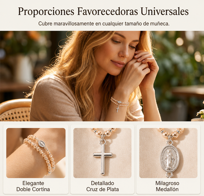 FE DIVINA: ROSARIO PULSERA BENDECIDO📿💫