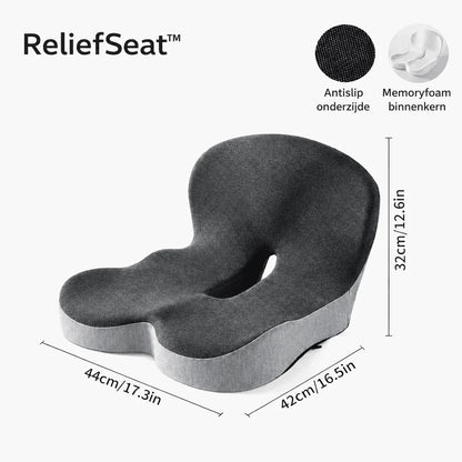 ALMOHADA ERGONÓMICA PARA EL COXIS 🪑💙