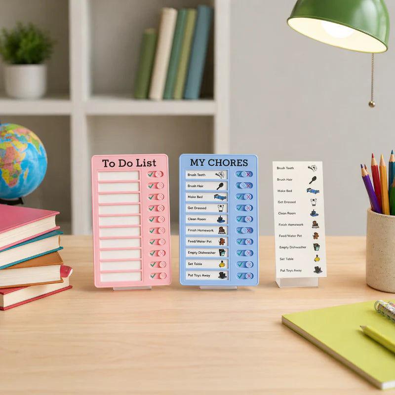KIDS MAGIC: SET X2 LISTAS REUTILIZABLES PARA NIÑOS🔥📝