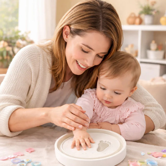 BABY MEMORY: KIT DE ARCILLA PARA HUELLAS DE BEBÉ🔥👣