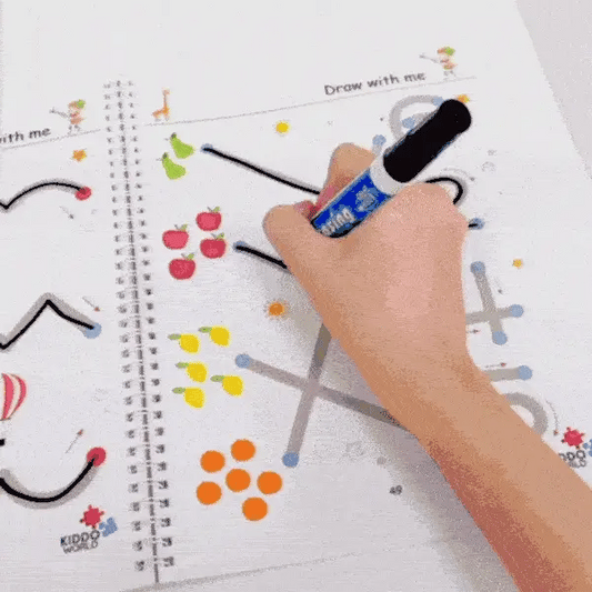TRAZOSMÁGICOS: LIBRO DE TRAZOS PARA NIÑOS✏️📚