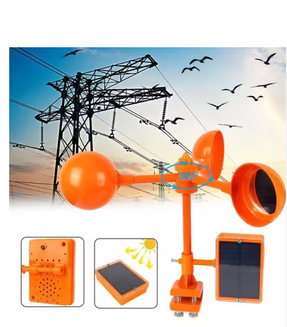 FLYAWAY: AHUYENTADOR SOLAR DE PAJAROS 🚫🐤