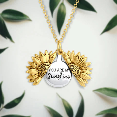 SUNSHINEJOY: COLLAR ERES MI SOL💛🌻 Acero Inoxidable