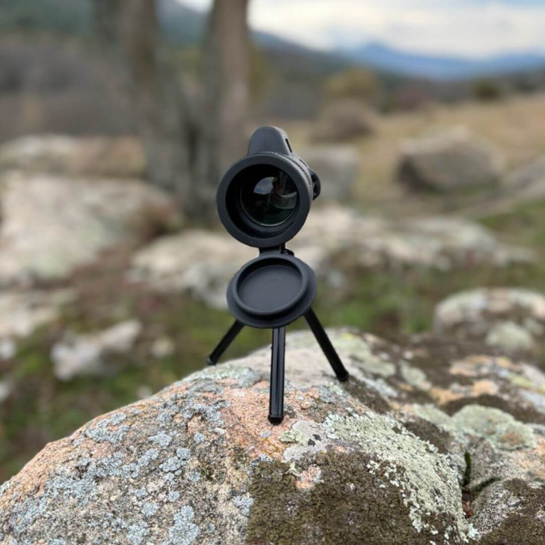 ZOOMMAX: TELESCOPIO MONOCULAR PARA CELULAR 🔭📱