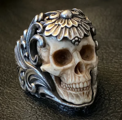 DARKCHARM: ANILLO DE CALAVERA💀✨
