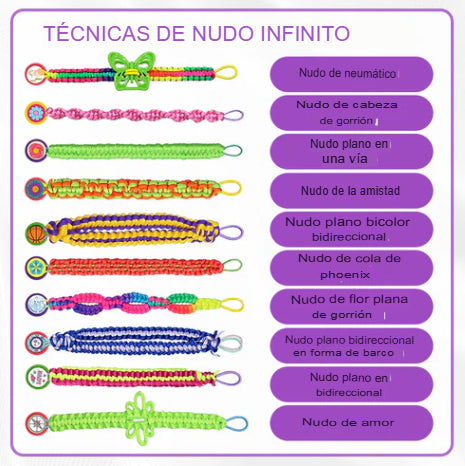 BEAD MASTER: KIT DE CREACIÓN DE MANILLAS🎨✨