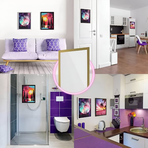 🖼️ DECO GALLERY: KIT X 5 CUADROS MAGNÉTICOS 🖼️