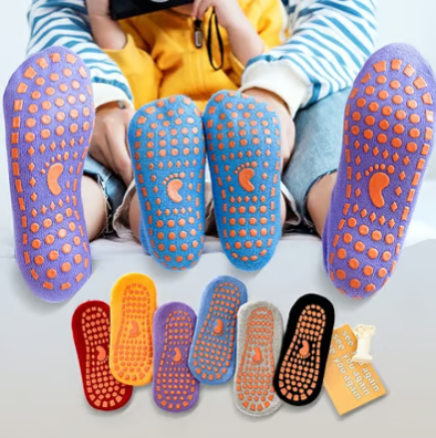 GRIPKIDS: MEDIAS ANTIDESLIZANTES SETX4 🧦✨