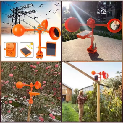 FLYAWAY: AHUYENTADOR SOLAR DE PAJAROS 🚫🐤