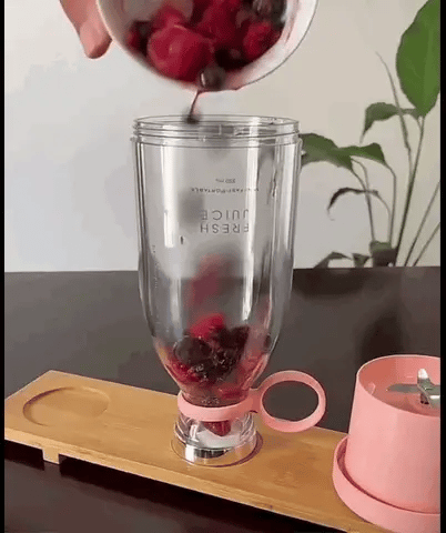 JUICY MINI: MINI LICUADORA DE FRUTAS 🍹