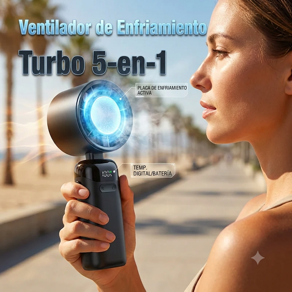 COOL NECK: VENTILADOR DE CUELLO POTENTE😎💨